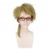Anime Bungo Stray Dogs Doppo Kunikida Gold Cosplay Wigs