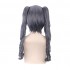 Anime Black Butler Ciel Phantomhive Long Black and Gray Cosplay Wigs