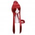 Anime Fairy Tail Erza Scarlet Red Long Cosplay Wigs