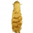 Anime Fairy Tail Mavis Vermilion Long Golden Cosplay Wigs