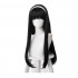 Anime Inuyasha Kikyo Long Straight Black Cosplay Wigs