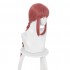 Anime Chainsaw Man Makima Bean Red Long Cosplay Wigs