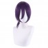 Anime Chainsaw Man Reze Purple Short Cosplay Wigs