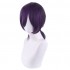Anime Chainsaw Man Reze Purple Short Cosplay Wigs