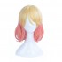 Anime Angels of Death Catherine Ward Cathy Short Blond Gradient Pink Cosplay Wigs