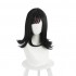 Anime Akudama Drive The Swindler Ordinary Person Long Black Cosplay Wigs