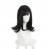 Anime Akudama Drive The Swindler Ordinary Person Long Black Cosplay Wigs