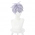 Anime Jujutsu Kaisen Ordinary Satoru Gojo Short Purple Cosplay Wigs
