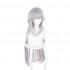 Game Uma Musume Pretty Derby Oguri Cap Silver Gray Long Copslay Wigs