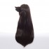 Game Genshin Impact Beidou Dark Brown Long Cosplay Wigs