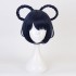 Game Genshin Impact Xiangling Navy Blue Cosplay Wigs