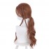 Moive Black Widow Natasha Romanoff Brown Ponytail Braid Cosplay Wigs