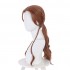 Moive Black Widow Natasha Romanoff Brown Ponytail Braid Cosplay Wigs