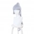 Game Genshin Impact Kamisato Ayaka Light Gray Blue Ponytail Cosplay Wigs