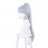 Game Genshin Impact Kamisato Ayaka Light Gray Blue Ponytail Cosplay Wigs