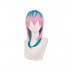 Anime Tokyo Revengers Rindo Haitani Blue Pink Short Cosplay Wigs
