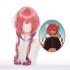 Anime Miss Kobayashis Dragon Maid Ilulu Pink Gradient Purple Long Cosplay Wigs