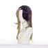 Game LOL Coven Ahri Purple Blonde Long Cosplay Wigs