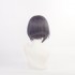 Game Genshin Impact Kujo Sara Blue Gradient  Short Cosplay Wigs