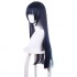 Game Genshin Impact Yun Jin Long Dark Purple Cosplay Wigs
