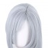Game Genshin Impact Shenhe Long Grey Twist Braid Cosplay Wigs
