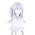 Hololive English Virtual YouTuber Gawr Gura Double Ponytail Cosplay Wigs