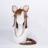 Game Genshin Impact Miss Hina Inugami Cosplay Wigs With Ears