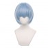 Anime EVA Neon Genesis Evangelion Rei Ayanami Cosplay Wigs