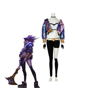 LOL KDA Skin Akali Outfit Fullsets Cosplay Costume