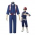 Anime My Hero Academia Shoto Todoroki Combat Suit Cosplay Costume