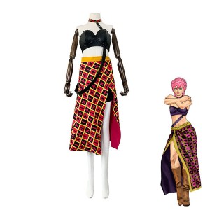 Anime JoJo's Bizarre Adventure Trish Una Cosplay Costumes