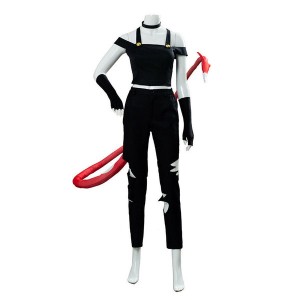 Anime Hazbin Hotel Angel Dust Balck Fullset Halloween Cosplay Costumes
