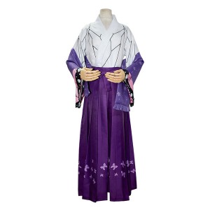 Anime Demon Slayer Kimetsu no Yaiba Kochou Shinobu Kimono Halloween Cosplay Costumes