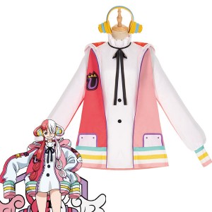 Anime One Piece Film Red 2022 Movie Diva UTA Cosplay Costume
