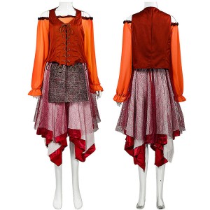 Hocus Pocus 2 Mary Sanderson Cosplay Costumes