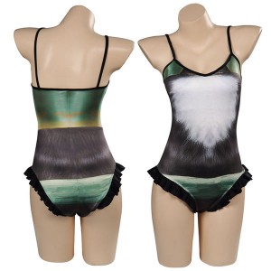 Movie Puss in Boots Kitty Softpaws Swimsuit Cosplay Costumes