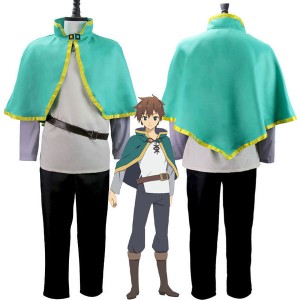 Anime KonoSuba: God's Blessing on This Wonderful World! Satou Kazuma Cosplay Costumes