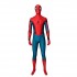 Movie Spider-Man: Far From Home Peter Parker Spiderman Jumpsuit Elastic Force Cosplay Costume with Headgear