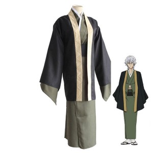 Anime Bungo Stray Dogs Fukuzawa Yukichi Halloween Cosplay Costume