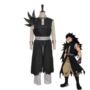 Anime Fairy Tail Gajeel Redfox Cosplay Costume