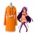 Anime No Game No Life Shuvi Doura Orange Dress Cosplay Costume