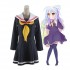 Anime No Game No Life Shiro Navy Uniform Cosplay Costume