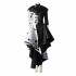 Movie Cruella De Vil Dalmatian Black White Halloween Cosplay Costumes