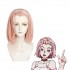 Anime JoJo's Bizarre Adventure Diamond is Unbreakable Sugimoto Reimi Long Pink Cosplay Wigs