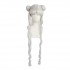 Anime Sailor Moon Tsukino Usagi Long Straight Double Braids Silver Grey Cosplay Wigs