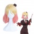 Anime Angels of Death Catherine Ward Cathy Short Blond Gradient Pink Cosplay Wigs