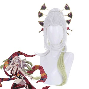 Anime Demon Slayer: Kimetsu no Yaiba Daki Cosplay Wigs
